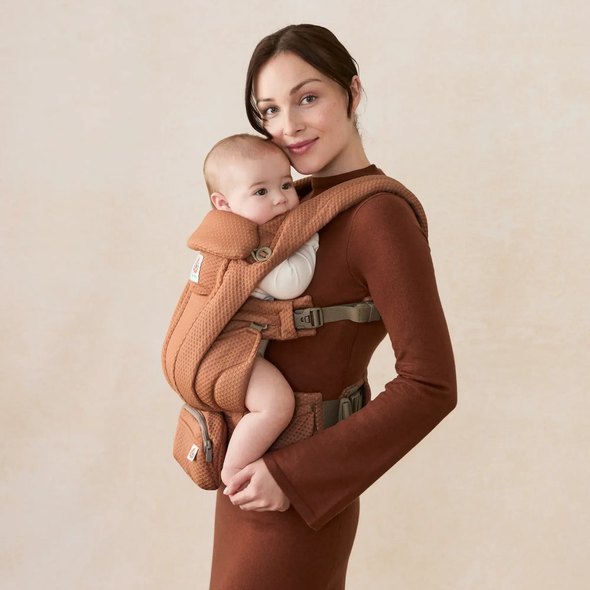 Omni Deluxe Baby Carrier - Mesh - Canyon Clay